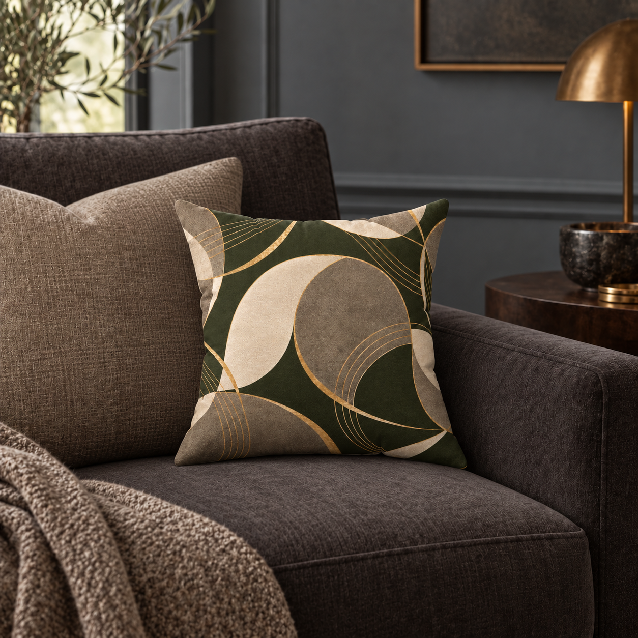Arcfield Pillow — Moss — view 2 of 5