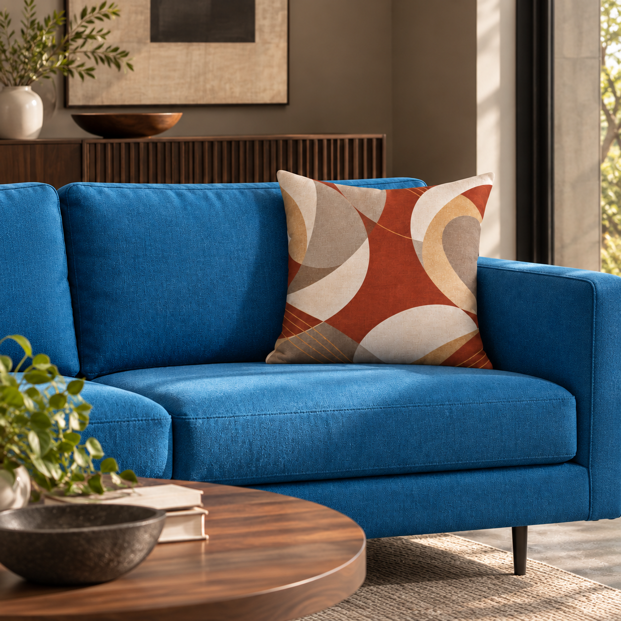 Arcfield Pillow — Terracotta — view 2 of 5