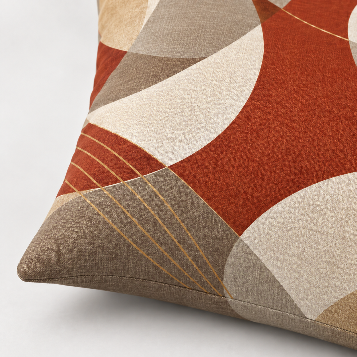 Arcfield Pillow — Terracotta — view 3 of 5