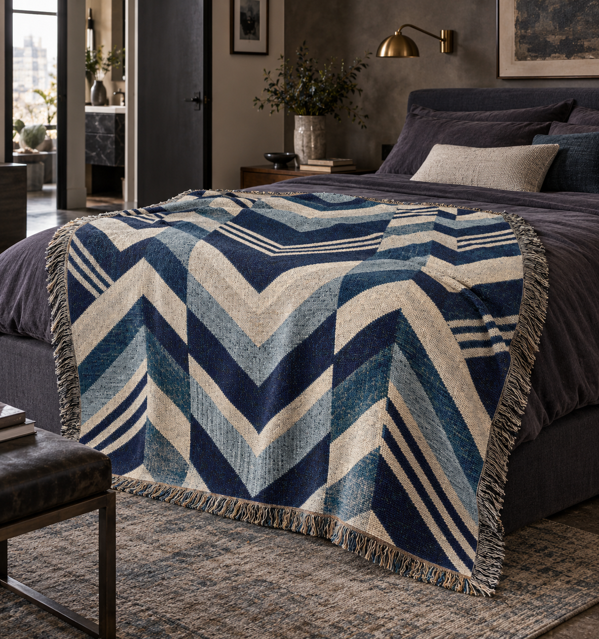 Vantage Woven Blanket — view 2 of 5